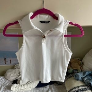 Shein Collared Tank Top